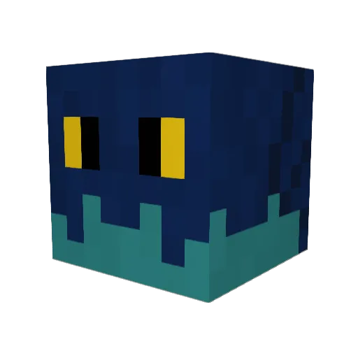 ArenaChampion Minecraft avatar head, 3D render