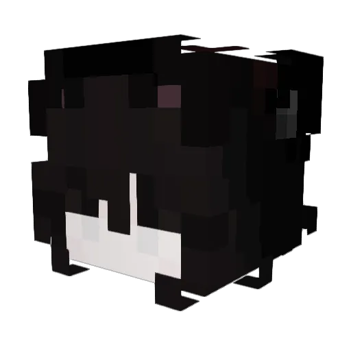 Areoxessses___ Minecraft avatar head, 3D render