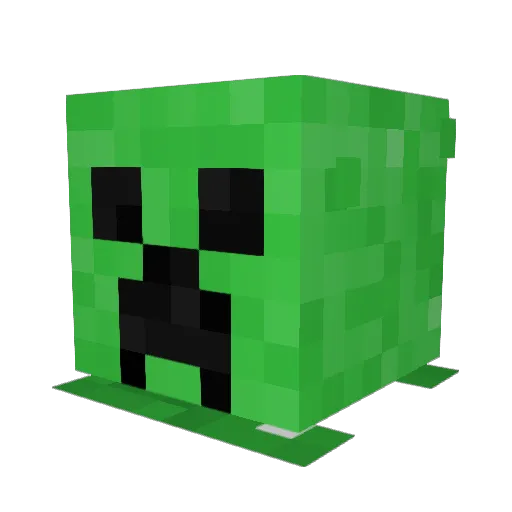 Ares2676 Minecraft avatar head, 3D render