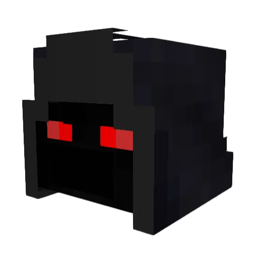 AresTera Minecraft avatar head, 3D render