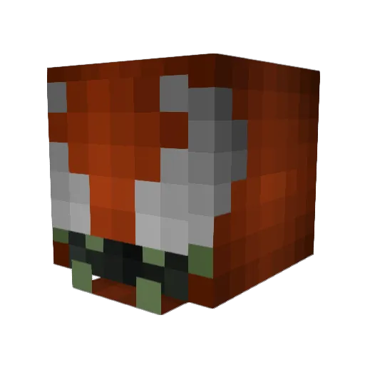 Ares_posion Minecraft avatar head, 3D render