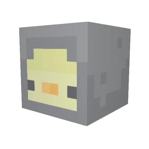 Areslein Minecraft avatar head, 3D render