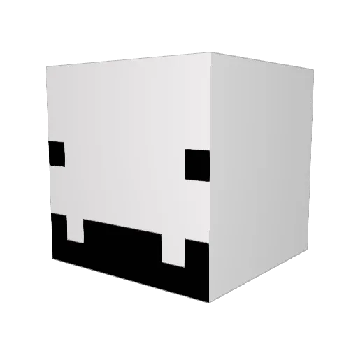 Aresoi2013 Minecraft avatar head, 3D render