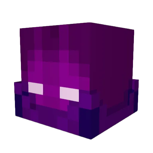Aretine Minecraft avatar head, 3D render