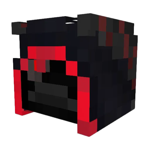 Arg0nt Minecraft avatar head, 3D render