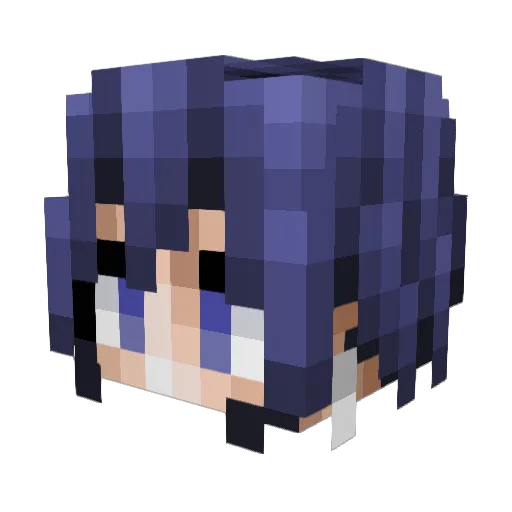 ArgentPigeon943 Minecraft avatar head, 3D render