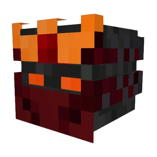 Argeox8461 Minecraft avatar head, 3D render