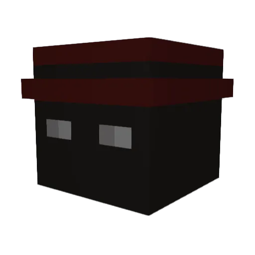 Argnuss Minecraft avatar head, 3D render