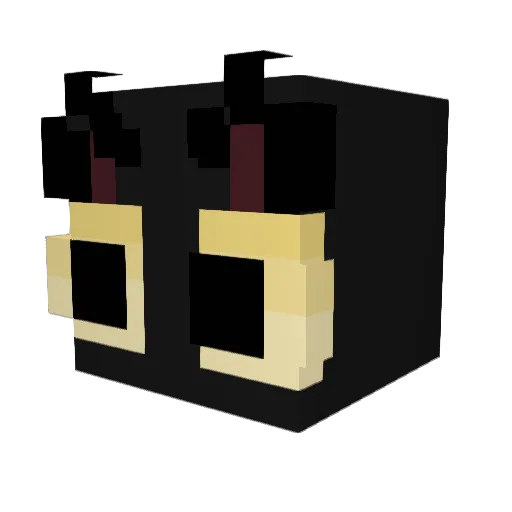 Argo7200 Minecraft avatar head, 3D render