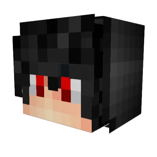 Argoat Minecraft avatar head, 3D render
