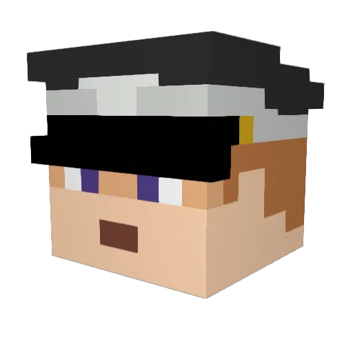 Argon_eichmann Minecraft avatar head, 3D render