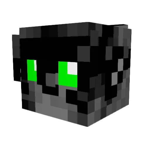 Argonaut2468 Minecraft avatar head, 3D render