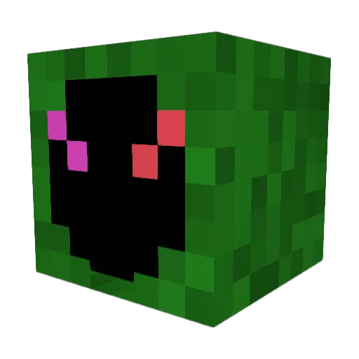 Argonomis Minecraft avatar head, 3D render