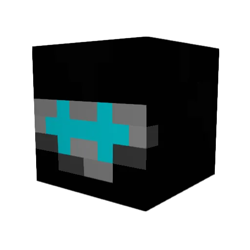 Argonoth Minecraft avatar head, 3D render
