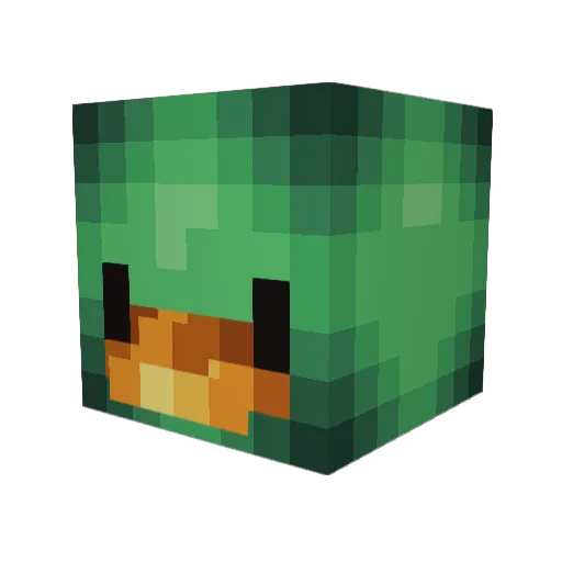 ArgosTheBuilder Minecraft avatar head, 3D render