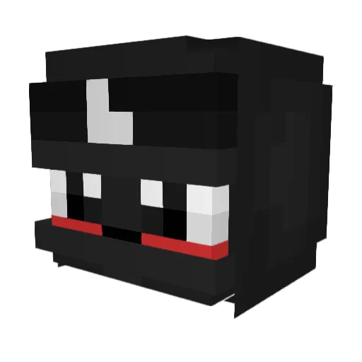 Argumente Minecraft avatar head, 3D render
