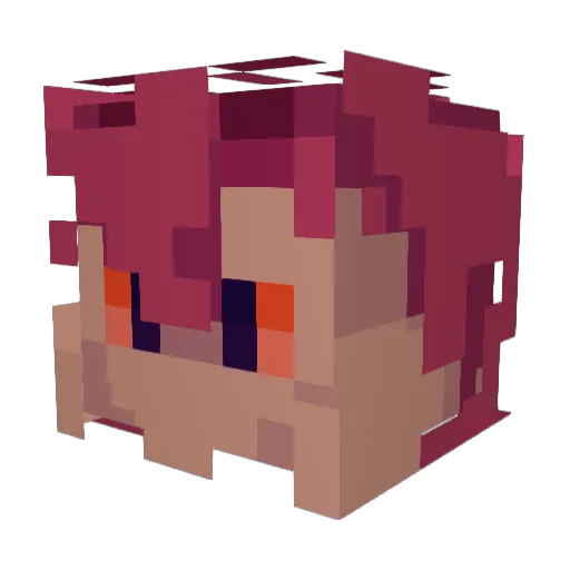 Argyle_199 Minecraft avatar head, 3D render