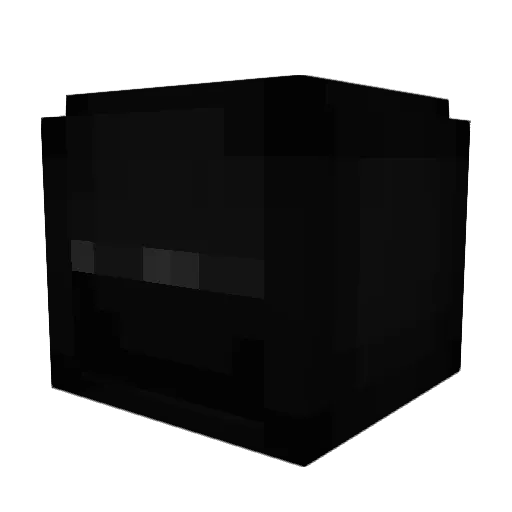 Arhz Minecraft avatar head, 3D render