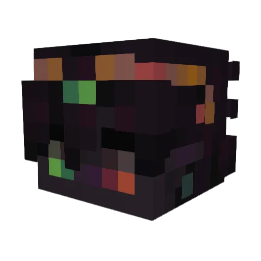 Ari4096 Minecraft avatar head, 3D render