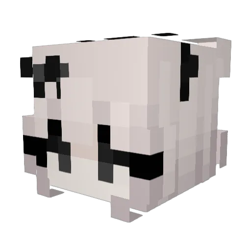 AriMooniee Minecraft avatar head, 3D render