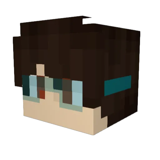 Ari_Reyna03 Minecraft avatar head, 3D render