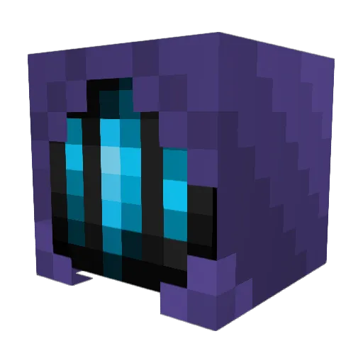 Ariallen Minecraft avatar head, 3D render