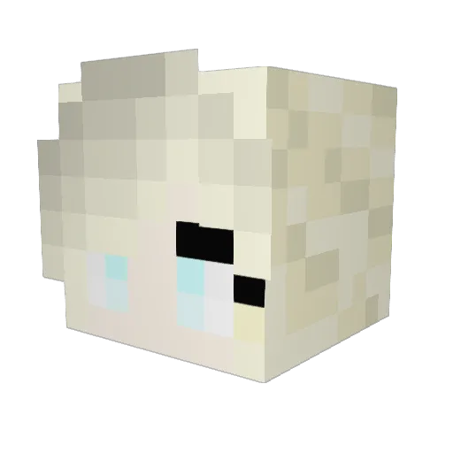 Ariane_Hope_S Minecraft avatar head, 3D render