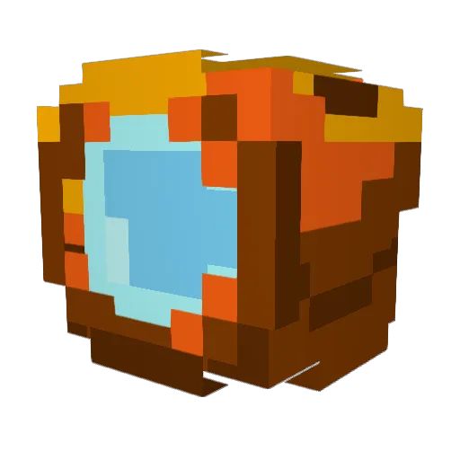 Arianman_69 Minecraft avatar head, 3D render