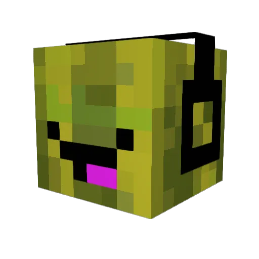 ArianneHunter Minecraft avatar head, 3D render