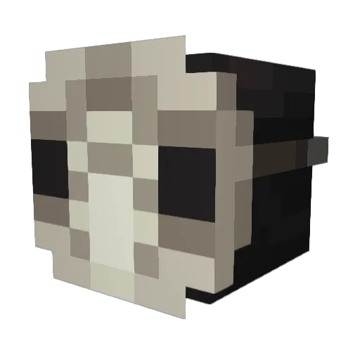 Arias1862 Minecraft avatar head, 3D render