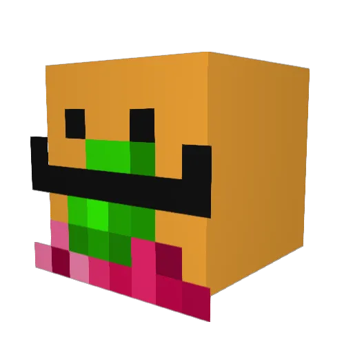 Ariasfamily1 Minecraft avatar head, 3D render