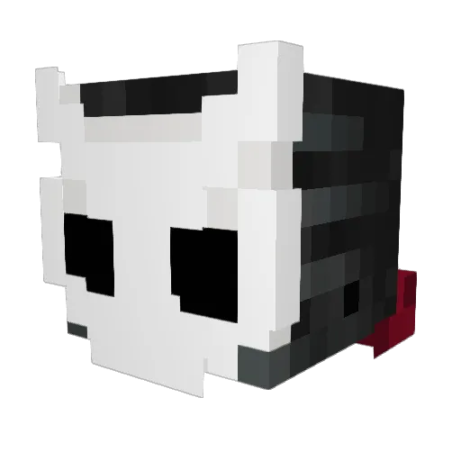 Ariel_26 Minecraft avatar head, 3D render