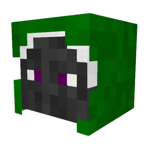 Aries0039 Minecraft avatar head, 3D render