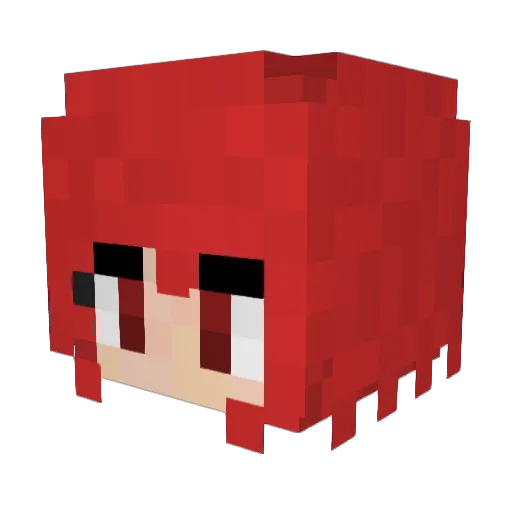 Aries939 Minecraft avatar head, 3D render