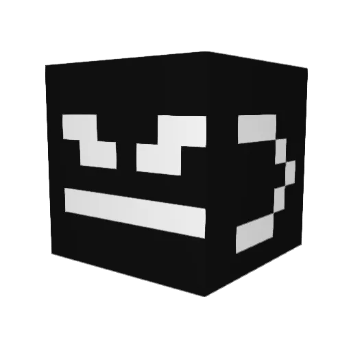 Arifkan Minecraft avatar head, 3D render