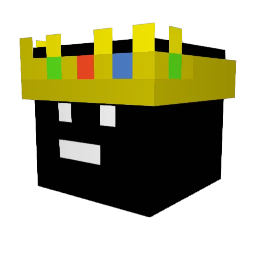 Arigist Minecraft avatar head, 3D render