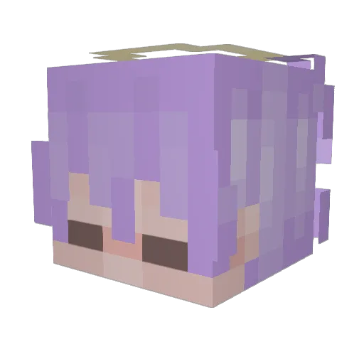 ArionSousBallons Minecraft avatar head, 3D render