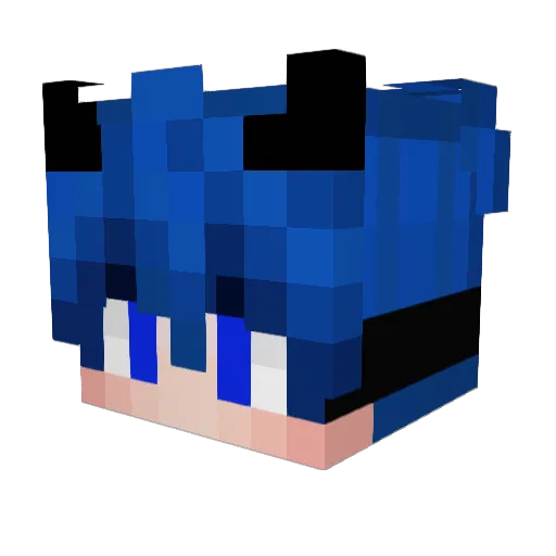 Arion_sw Minecraft avatar head, 3D render