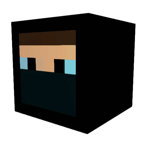 Ariri0804 Minecraft avatar head, 3D render