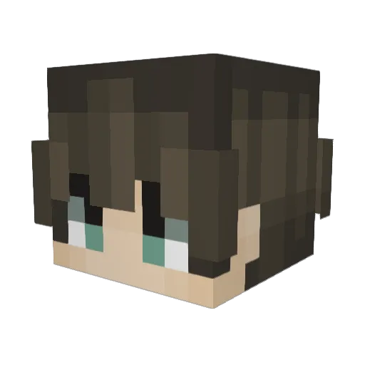 Aristarkh2022 Minecraft avatar head, 3D render