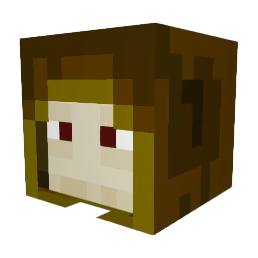 AristocraticLoon Minecraft avatar head, 3D render