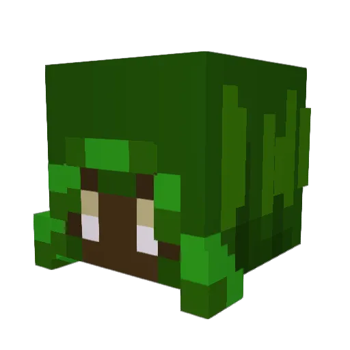 Arivelo Minecraft avatar head, 3D render