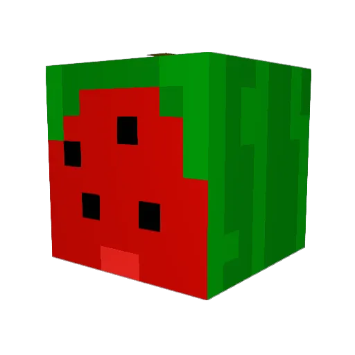 Arix_10 Minecraft avatar head, 3D render