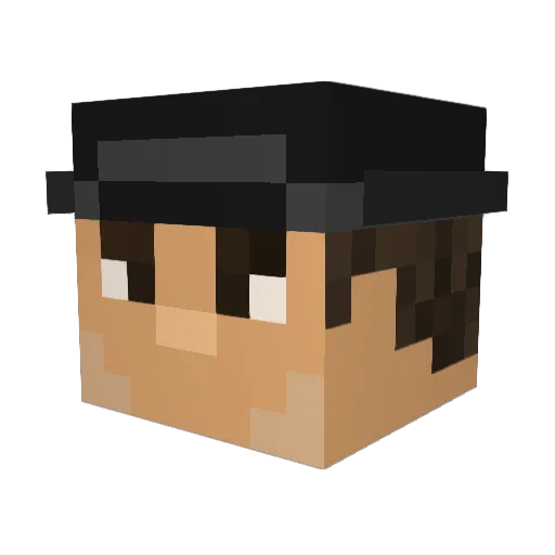 ArizonaRanger__ Minecraft avatar head, 3D render
