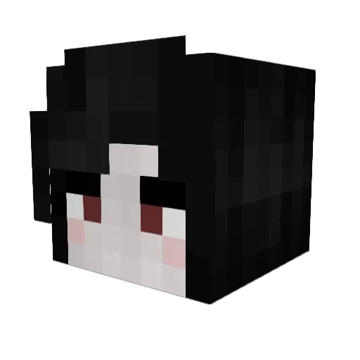 Arjay Minecraft avatar head, 3D render