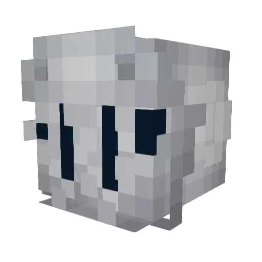Arjayday Minecraft avatar head, 3D render