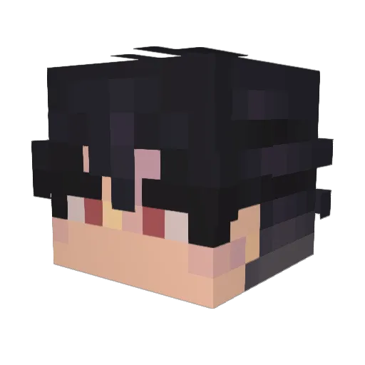 Ark9975 Minecraft avatar head, 3D render