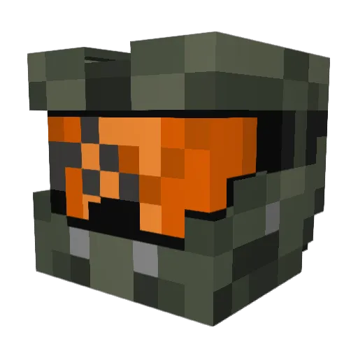 ArkAngel218 Minecraft avatar head, 3D render