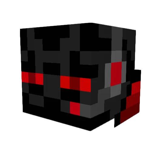 ArkAngel76 Minecraft avatar head, 3D render