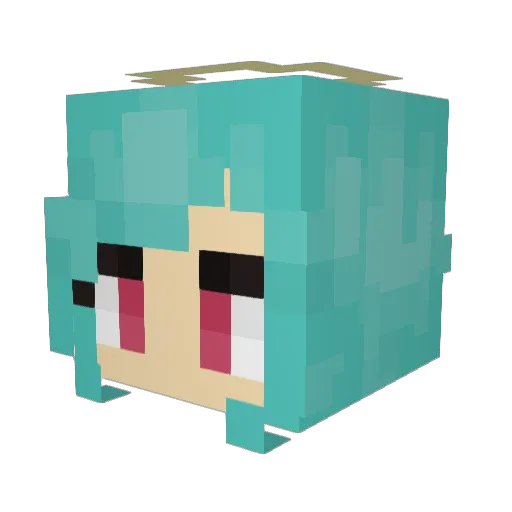 ArkAngelJay Minecraft avatar head, 3D render